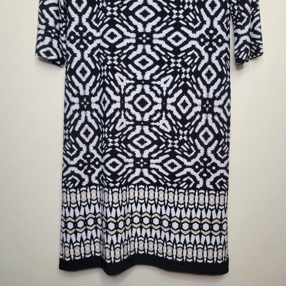 Chico's Printed Shift Dress Size S - Picture 8 of 10